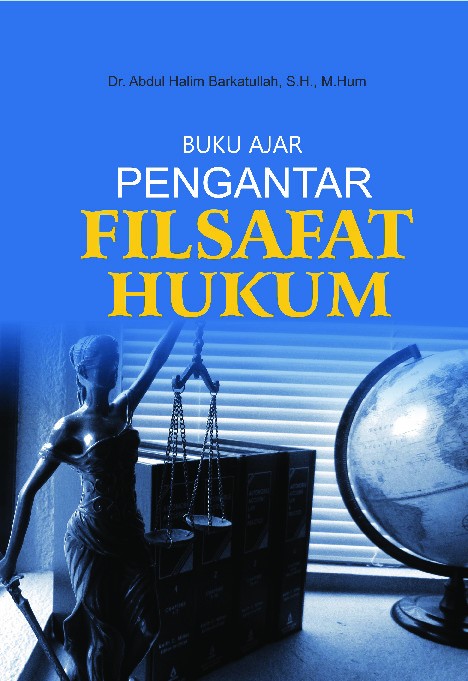 Buku Ajar Pengantar Filsafat Hukum